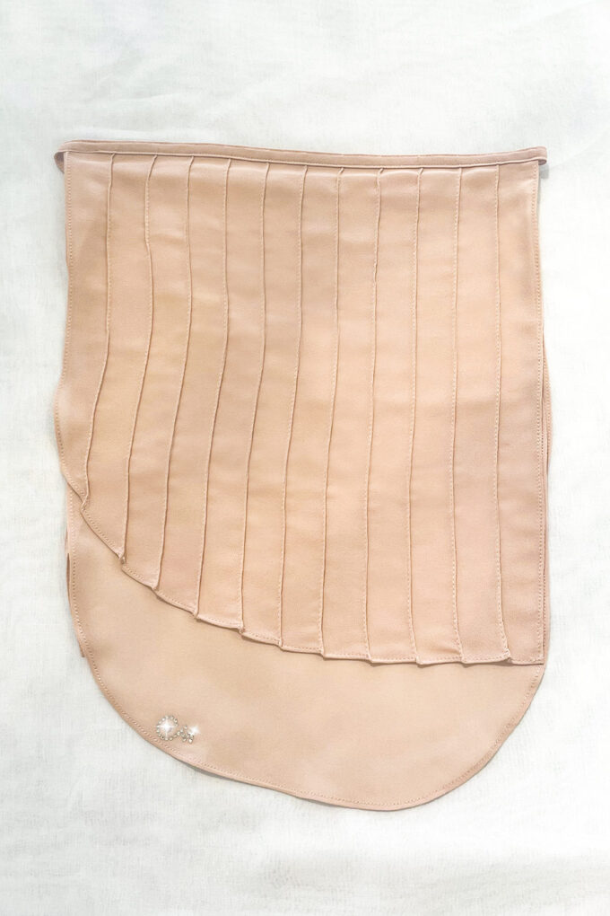 Niqab Pleated Chiffon - Image 4