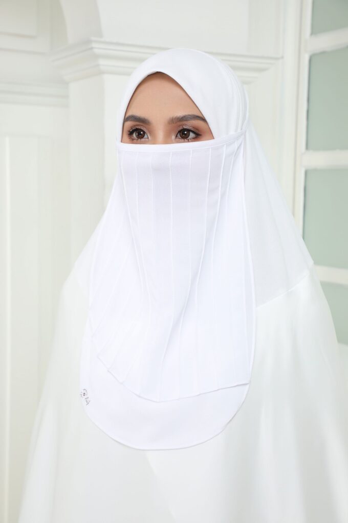 Niqab Pleated Chiffon - Image 5